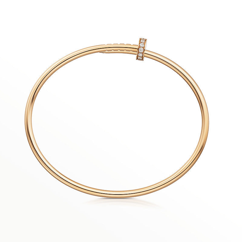 [Cyra]  JUSTE BRACELET 2.5MM DIAMONDS