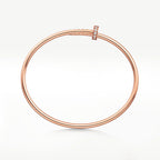 [Cyra]  JUSTE BRACELET 2.5MM DIAMONDS