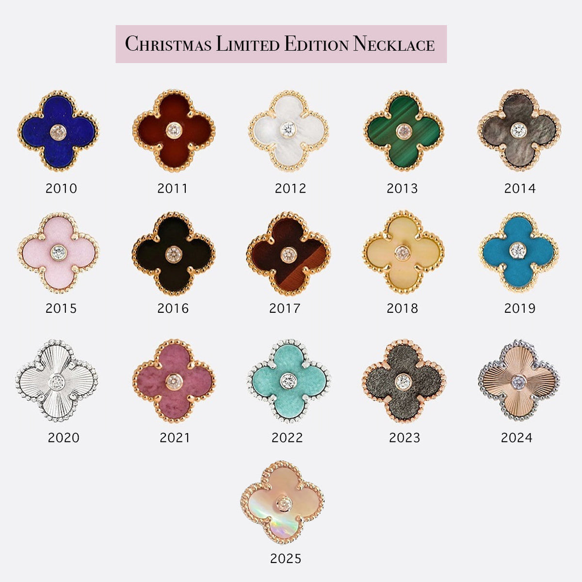 [Cyra]  CHRISTMAS LIMITED EDITION NECKLACE COLLECTION