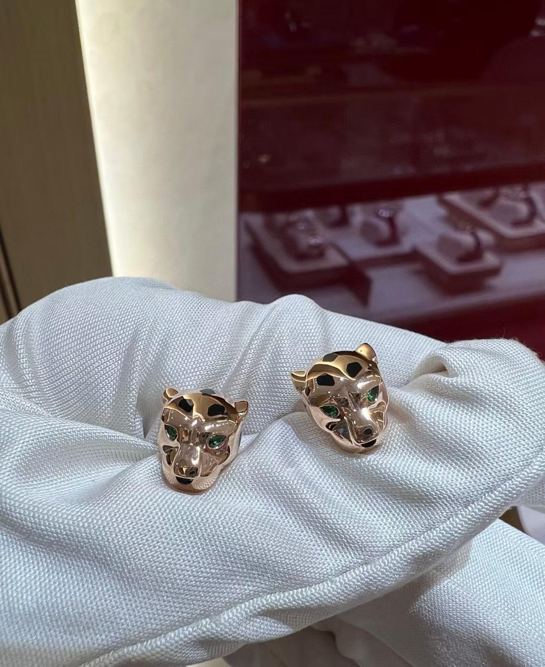 [Cyra]  CHRRTAH-PRINT STUD EARRINGS, THREE COLORS