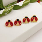 [Cyra]  LUCKY LADYBUG EARRINGS