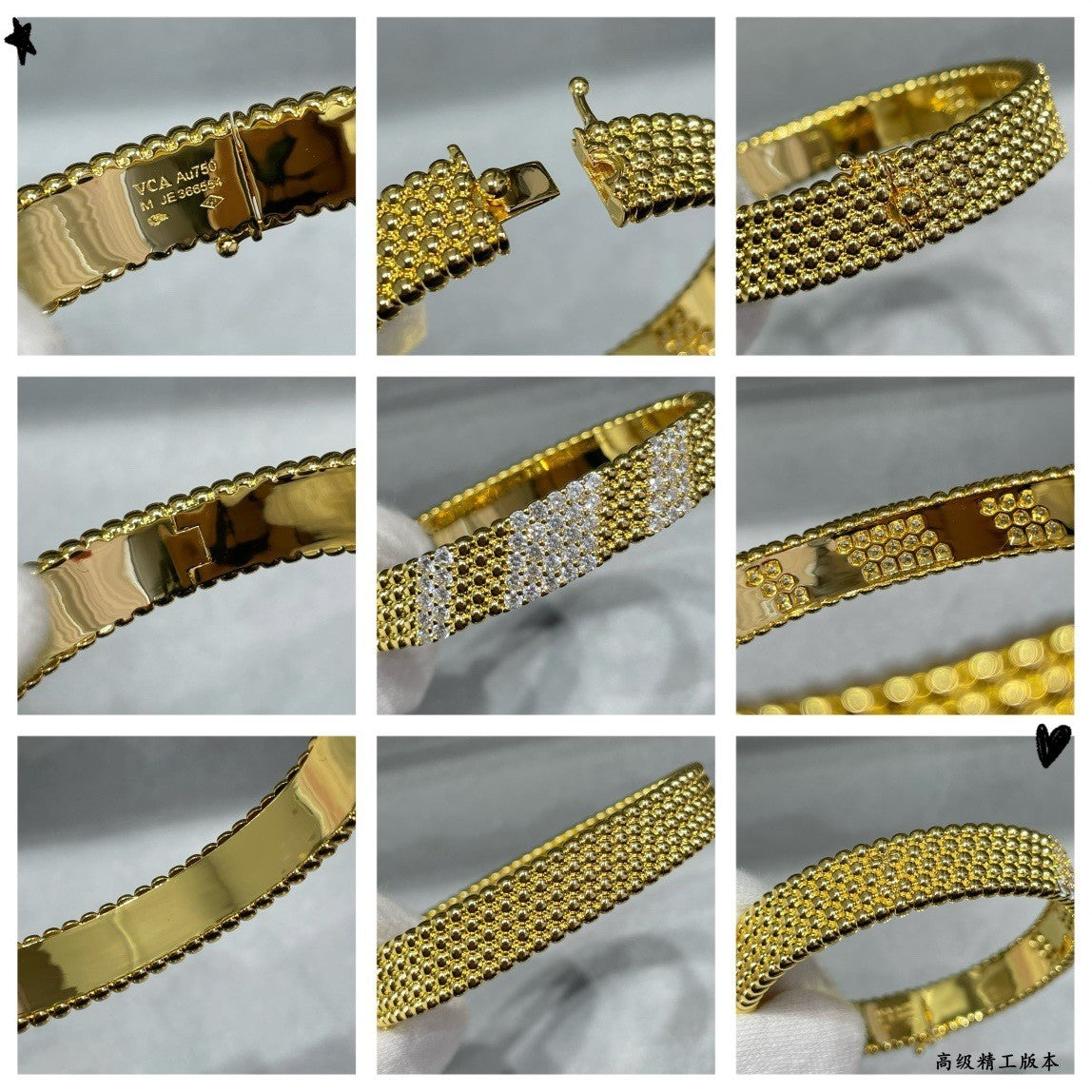 [Cyra]   PERLEE DIAMOND BRACELET ,5-ROW DIAMOND-SET DESIGN
