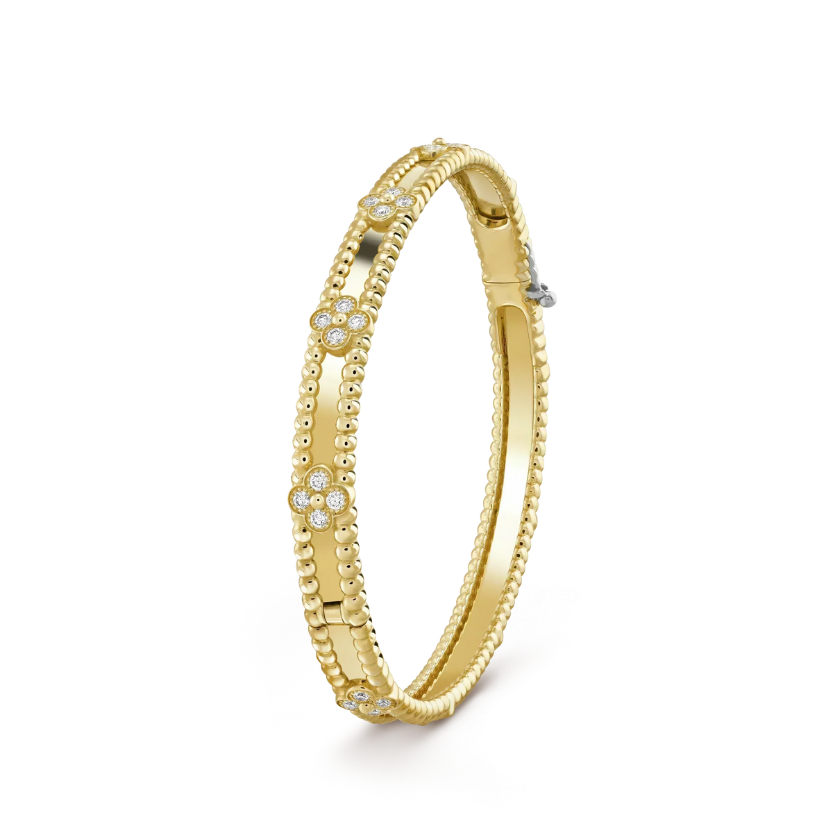 [Cyra] KLEEBATT-ARMBAND 4MM DIAMANTEN