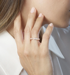 [Cyra] ALLIANCE LIENS VIDENCE PAVED DIAMOND 4MM RING