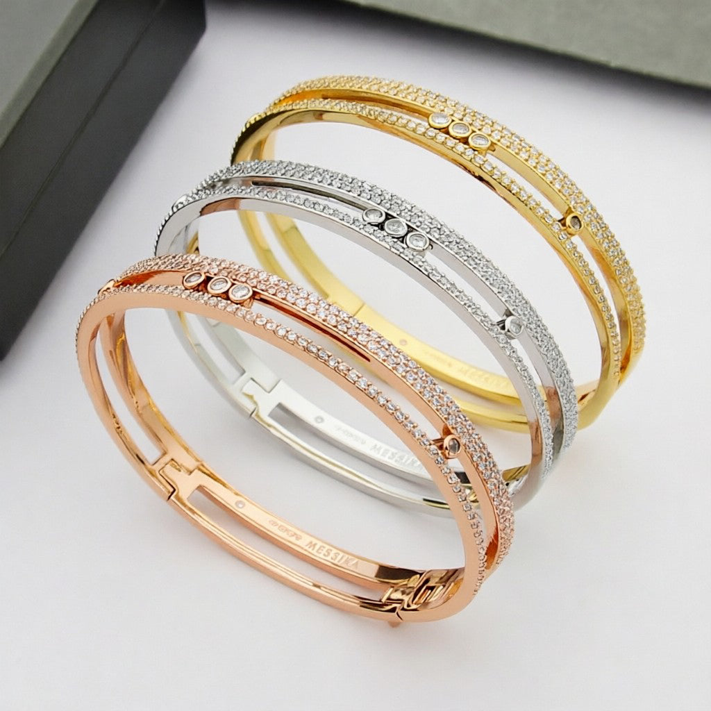 [Cyra] Move Romane pavé bangle