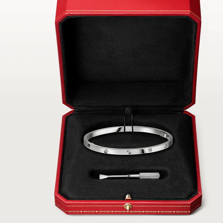 [Cyra] LOVE ARMBAND 3,65 MM 10 DIAMANTEN