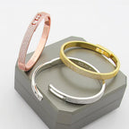 [Cyra] Move Noa Full Pavé Diamond Bangle Bracelet