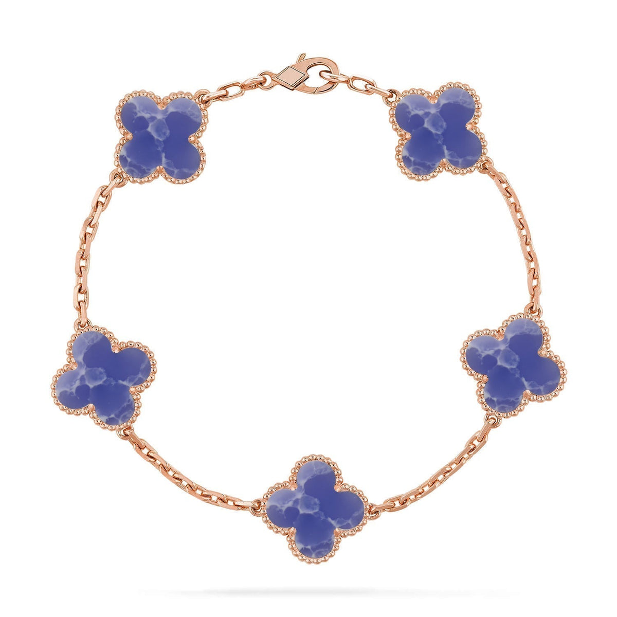 [Cyra] New CLOVER 5 MOTIF BLUE VEINS BRACELET COLLECTION