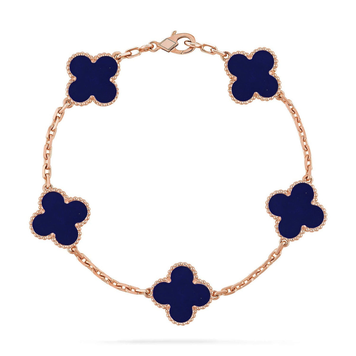 [Cyra] New CLOVER 5 MOTIF LAPIS LAZULI BRACELET COLLECTION