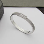 [Cyra] Move Noa Full Pavé Diamond Bangle Bracelet