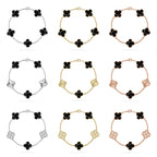 [Cyra] New  CLOVER 5 MOTIF PULSAR STONE BRACELET COLLECTION