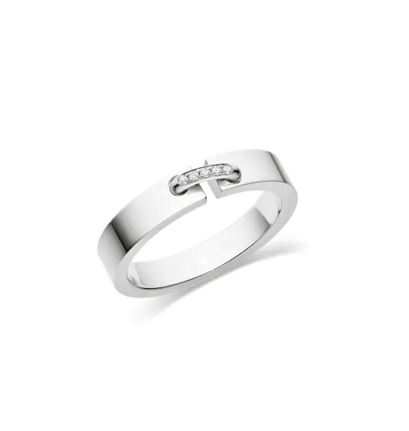 [Cyra]  ALLIANCE LIENS VIDENCE DIAMOND 4MM RING