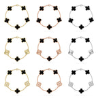[Cyra] NEUE CLOVER 5 MOTIV ONYX ARMBAND KOLLEKTION