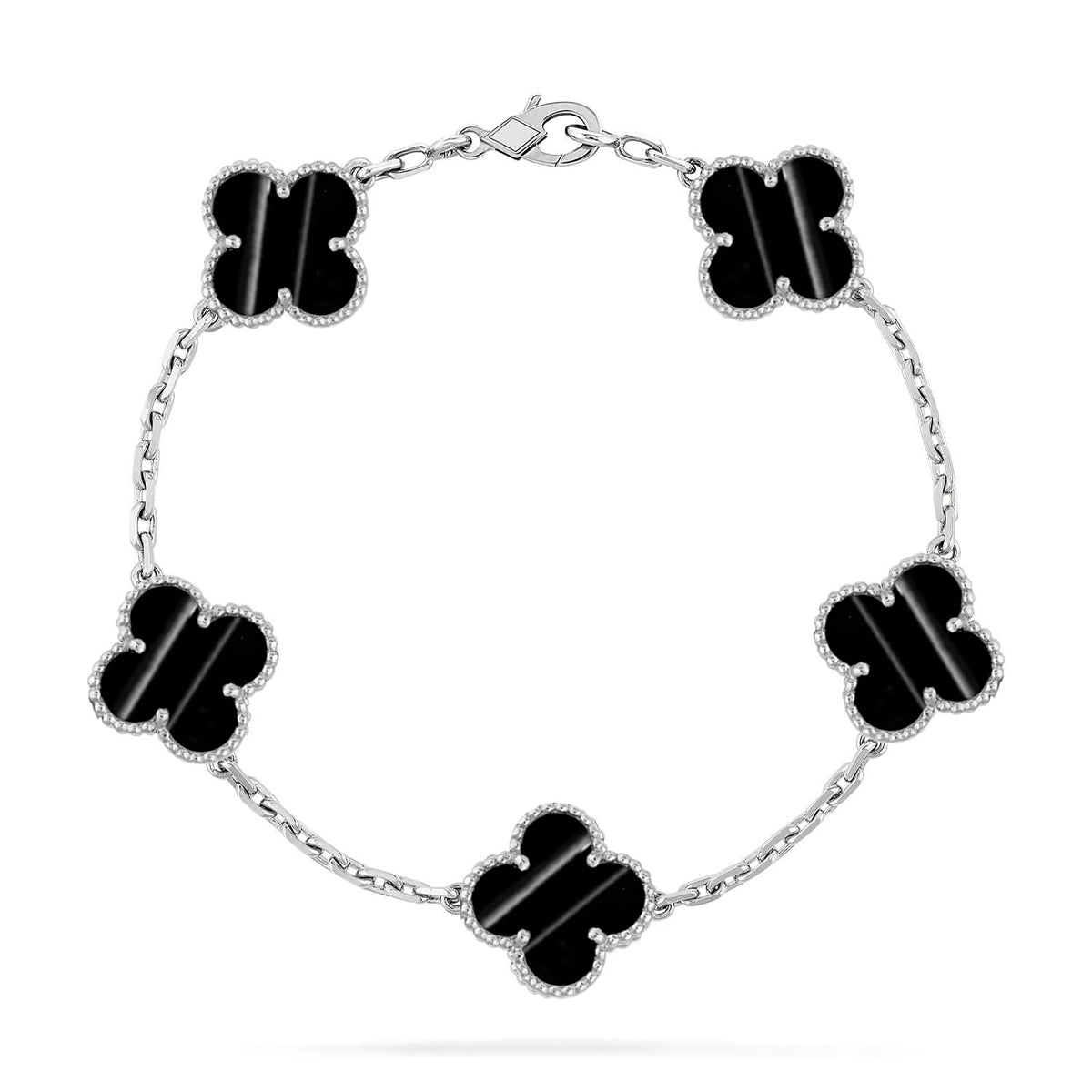 [Cyra] New  CLOVER 5 MOTIF PULSAR STONE BRACELET COLLECTION