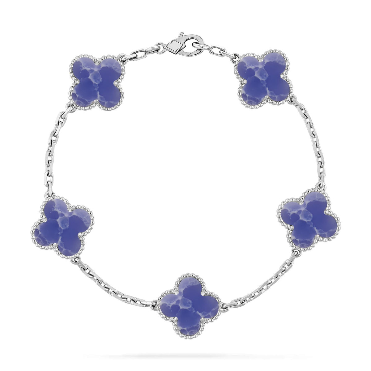 [Cyra] New CLOVER 5 MOTIF BLUE VEINS BRACELET COLLECTION