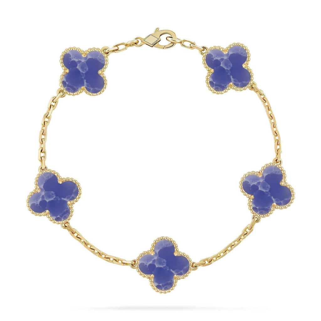 [Cyra] Neue CLOVER 5 MOTIF BLUE VEINS ARMBAND-KOLLEKTION