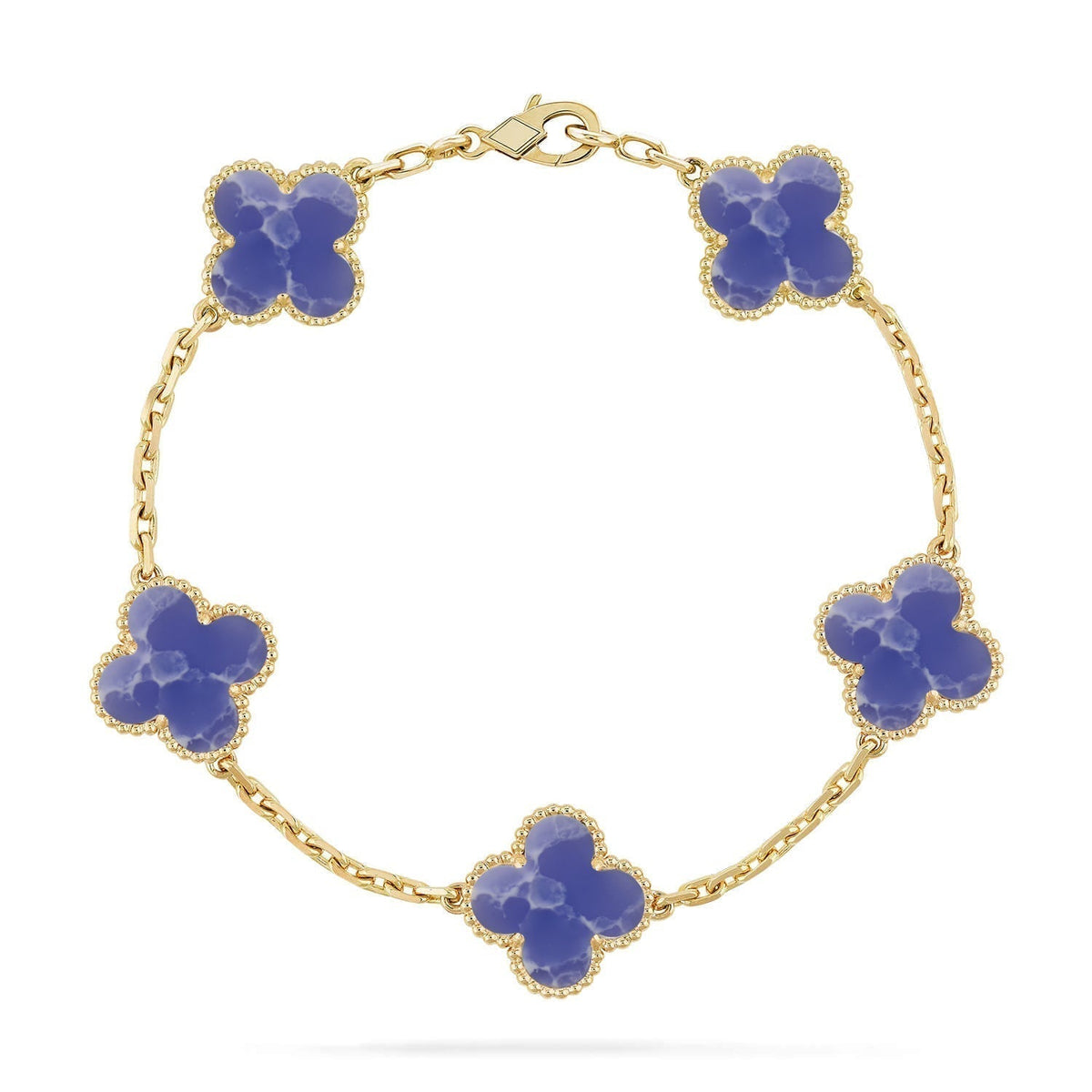 [Cyra] New CLOVER 5 MOTIF BLUE VEINS BRACELET COLLECTION