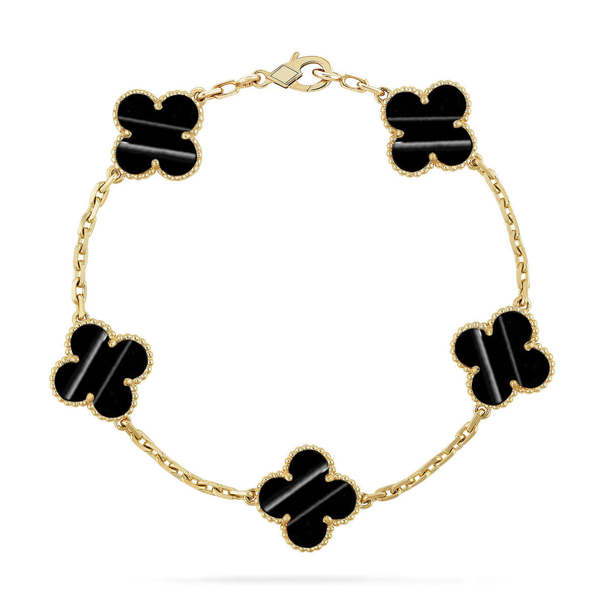 [Cyra] New  CLOVER 5 MOTIF PULSAR STONE BRACELET COLLECTION