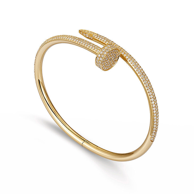 [Cyra]  JUSTE BRACELET 3.5MM ALL DIAMONDS