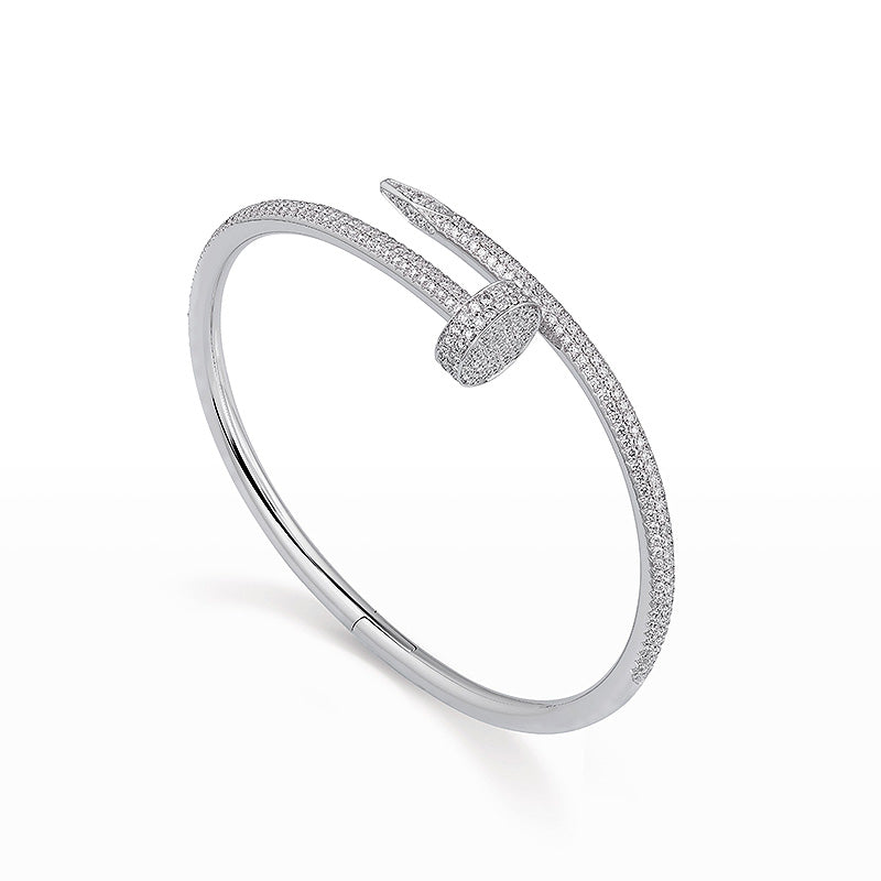 [Cyra]  JUSTE BRACELET 3.5MM ALL DIAMONDS