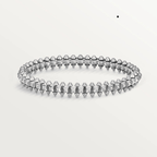 [Cyra]  CLASH SILVER BRACELET
