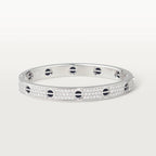 [Cyra]  LOVE BRACELET 6.1MM DIAMOND-PAVED CERAMIC