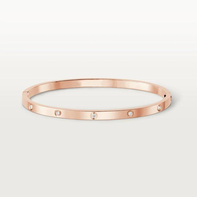 [Cyra] LOVE ARMBAND 3,65 MM 10 DIAMANTEN