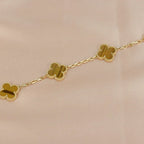 {
  "Cyra": "Neue CLOVER 5 MOTIVE TIGERAUGE ARMBAND KOLLEKTION"
}