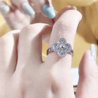 [Cyra]  CLOVER DIAMOND RING