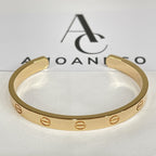 [Cyra]  LOVE BRACELET 6.1MM OPEN CUFF