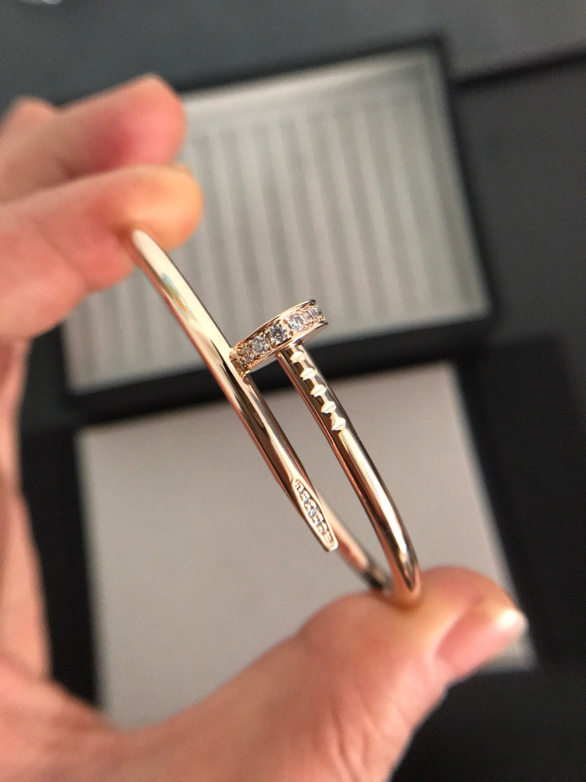 [Cyra]  JUSTE BRACELET 3.5MM DIAMONDS