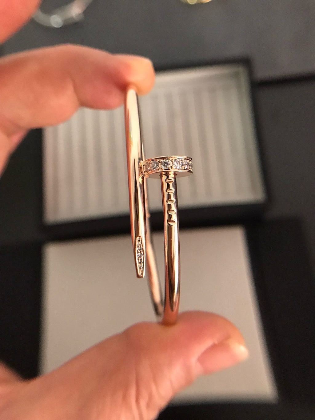 [Cyra]  JUSTE BRACELET 3.5MM DIAMONDS