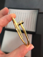 [Cyra]  JUSTE BRACELET 3.5MM DIAMONDS