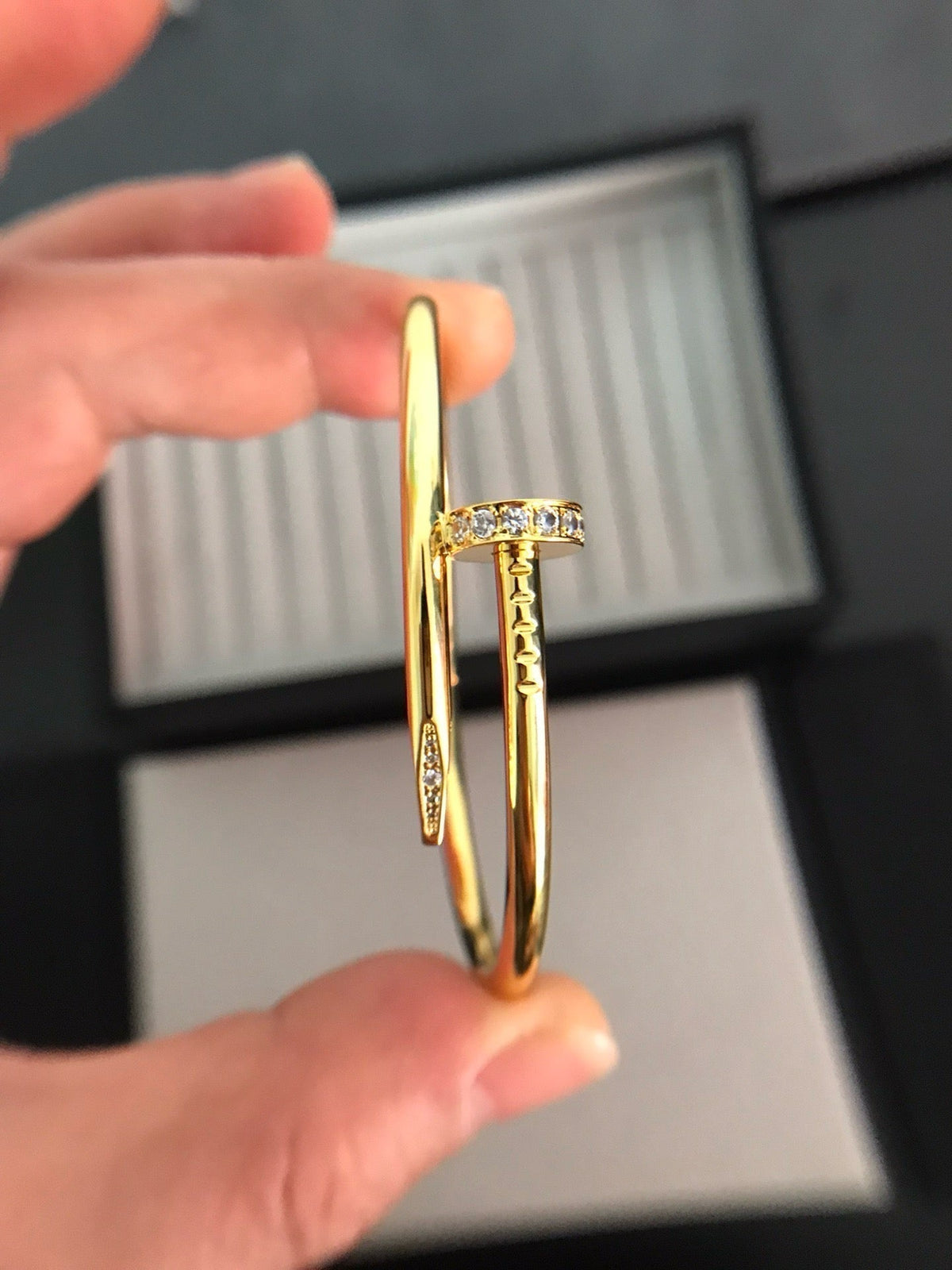 [Cyra]  JUSTE BRACELET 3.5MM DIAMONDS