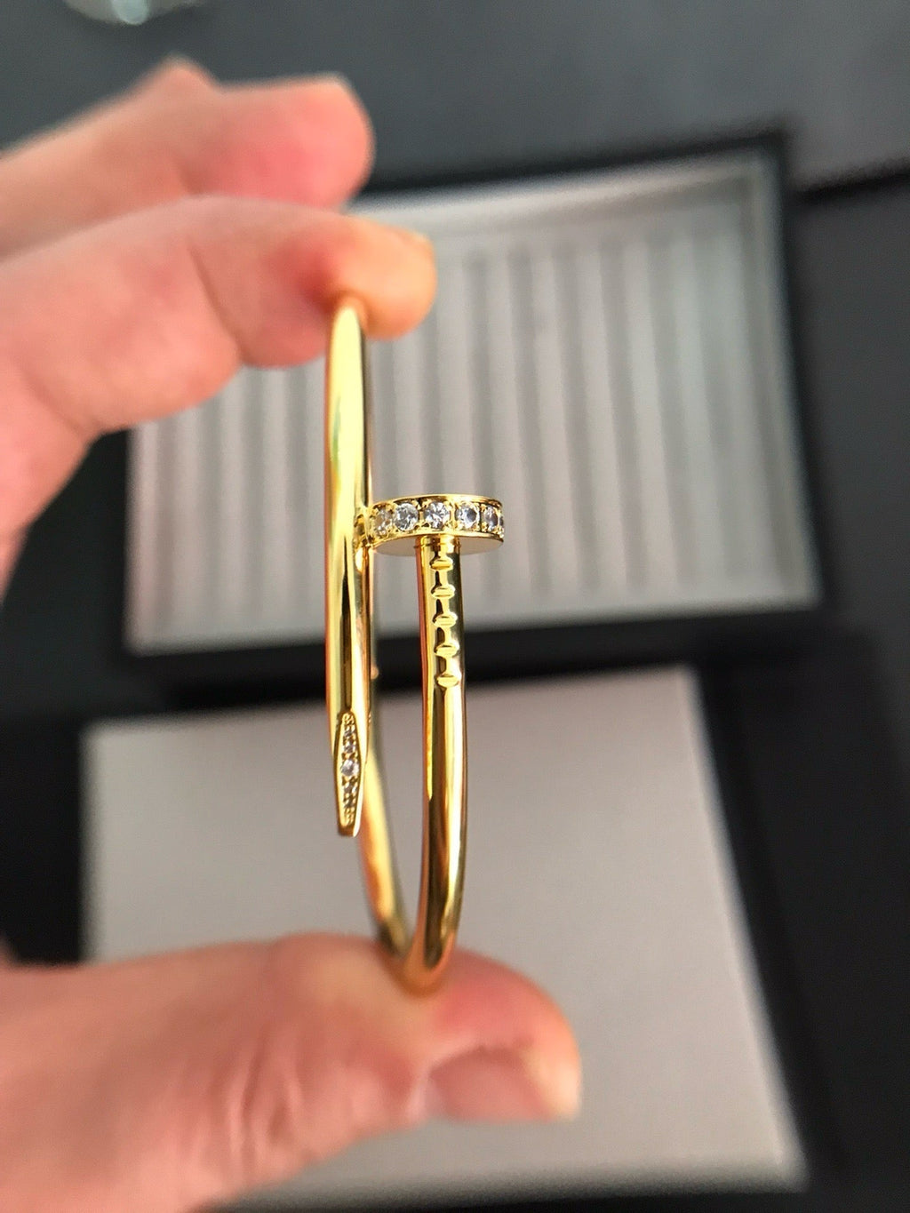 [Cyra]  JUSTE BRACELET 3.5MM DIAMONDS