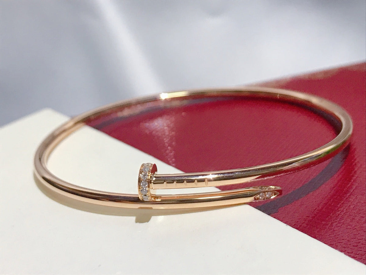 [Cyra]  JUSTE BRACELET 2.5MM DIAMONDS