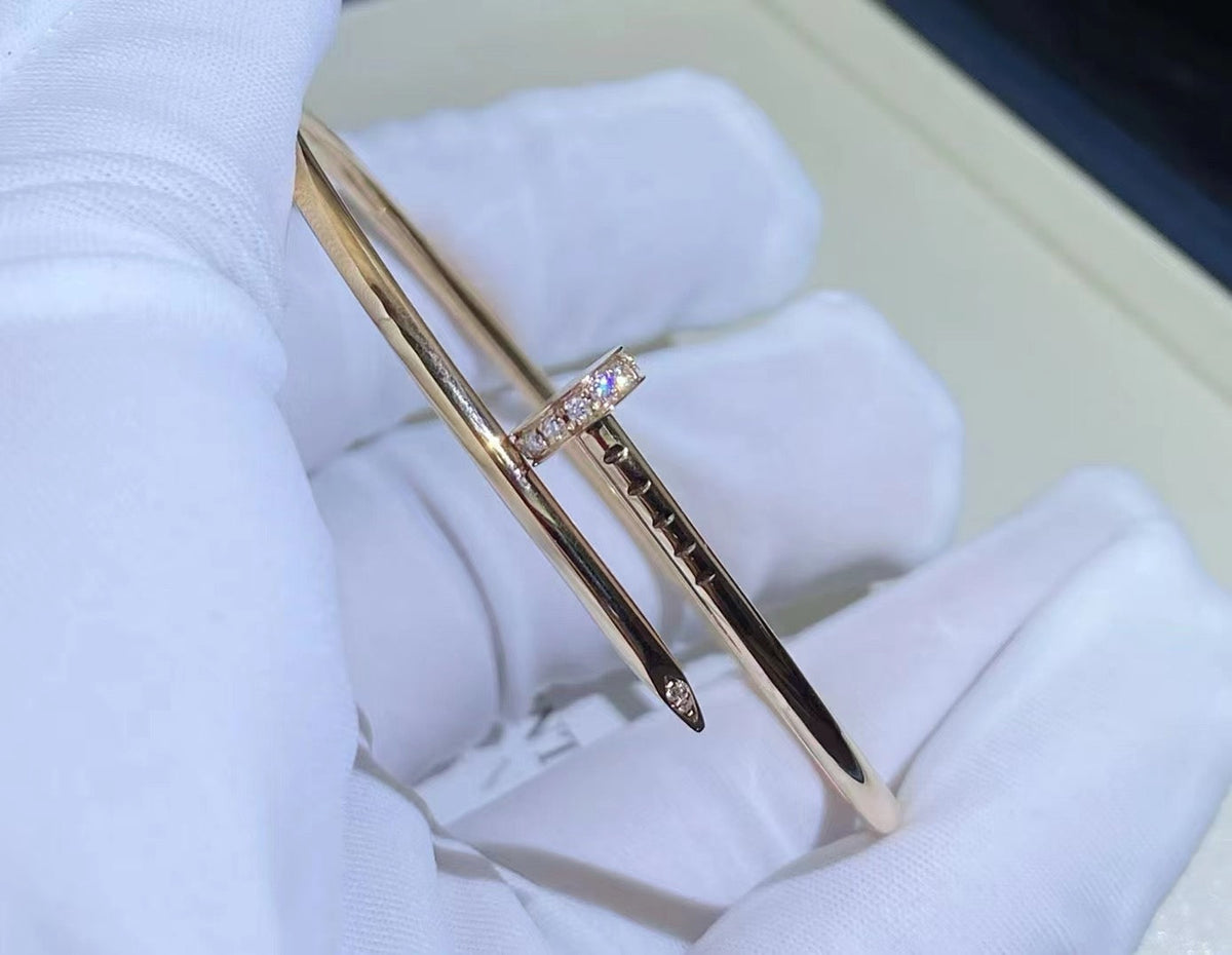 [Cyra]  JUSTE BRACELET 2.5MM DIAMONDS