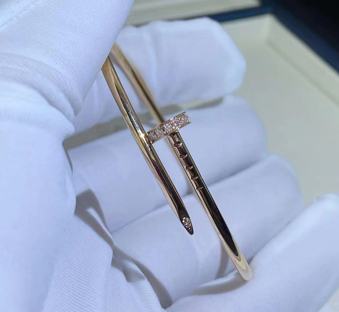 [Cyra]  JUSTE BRACELET 2.5MM DIAMONDS