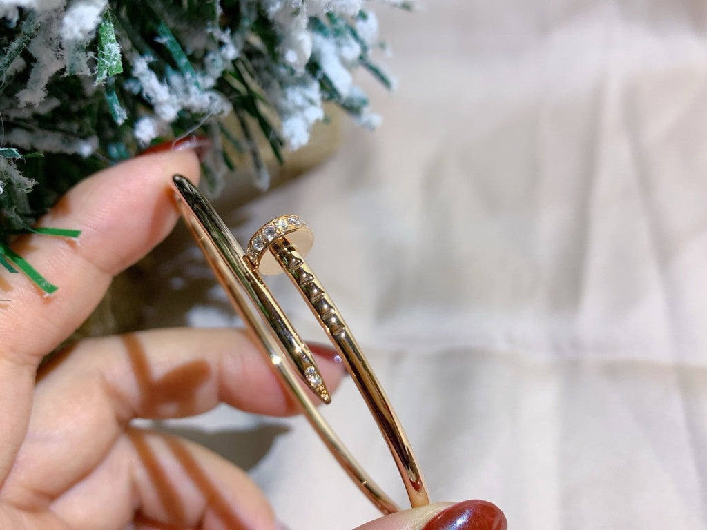 [Cyra]  JUSTE BRACELET 2.5MM DIAMONDS