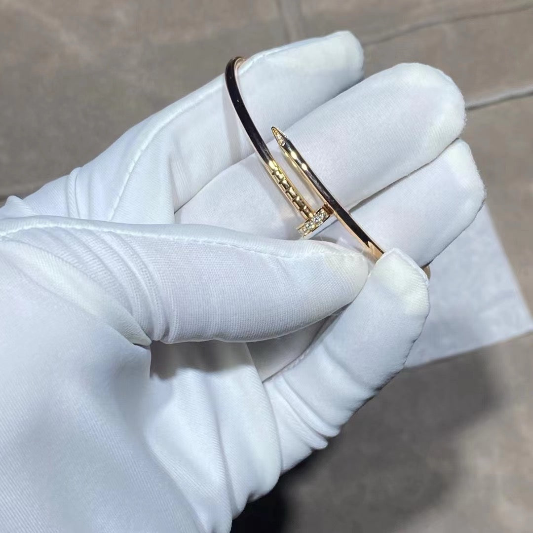 [Cyra]  JUSTE BRACELET 2.5MM DIAMONDS