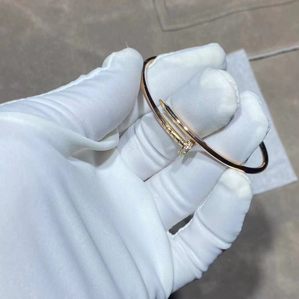 [Cyra]  JUSTE BRACELET 2.5MM DIAMONDS