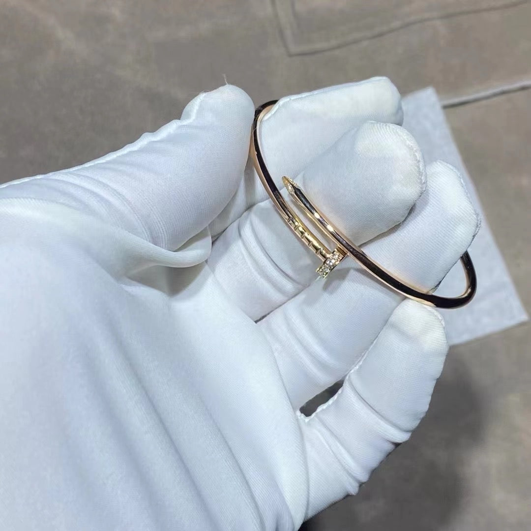 [Cyra]  JUSTE BRACELET 2.5MM DIAMONDS