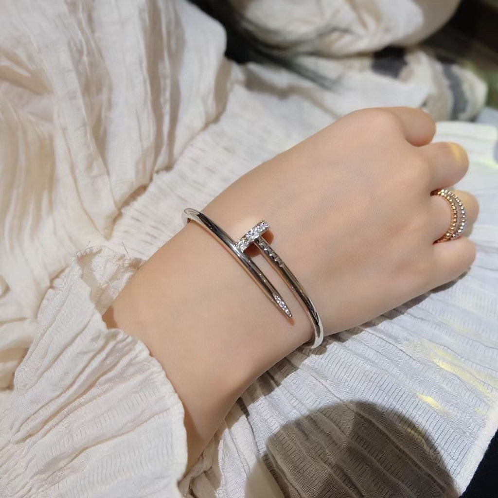 [Cyra]  JUSTE BRACELET 3.5MM DIAMONDS
