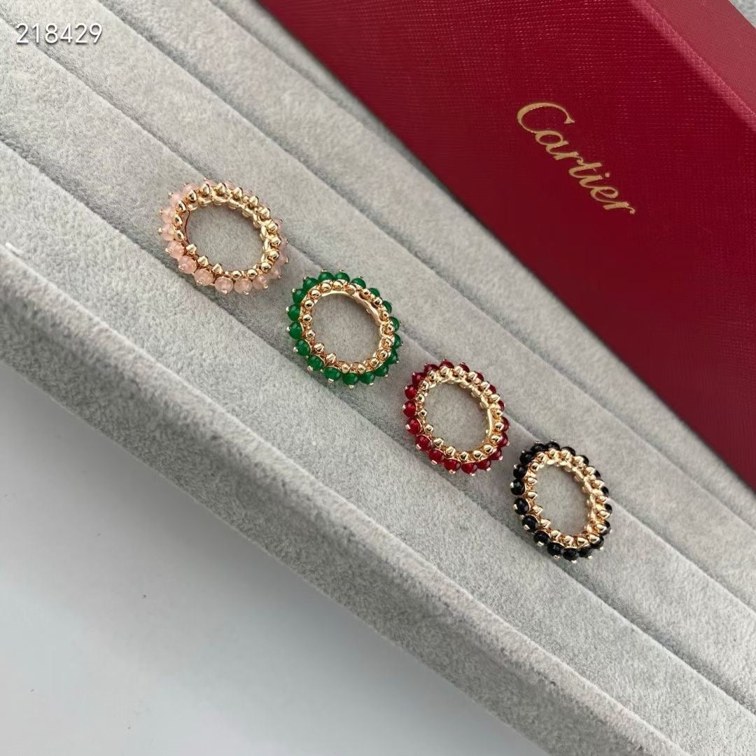 [Cyra]  CLASH NEW COLORED GEMSTONE RING