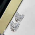 [Cyra]  BUTTERFLY ALL DIAMOND EARRINGS
