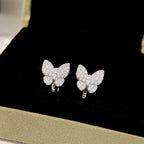 [Cyra]  BUTTERFLY ALL DIAMOND EARRINGS