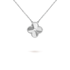 [Cyra] CLOVER 15MM LASER-HALSKETTE SILBER