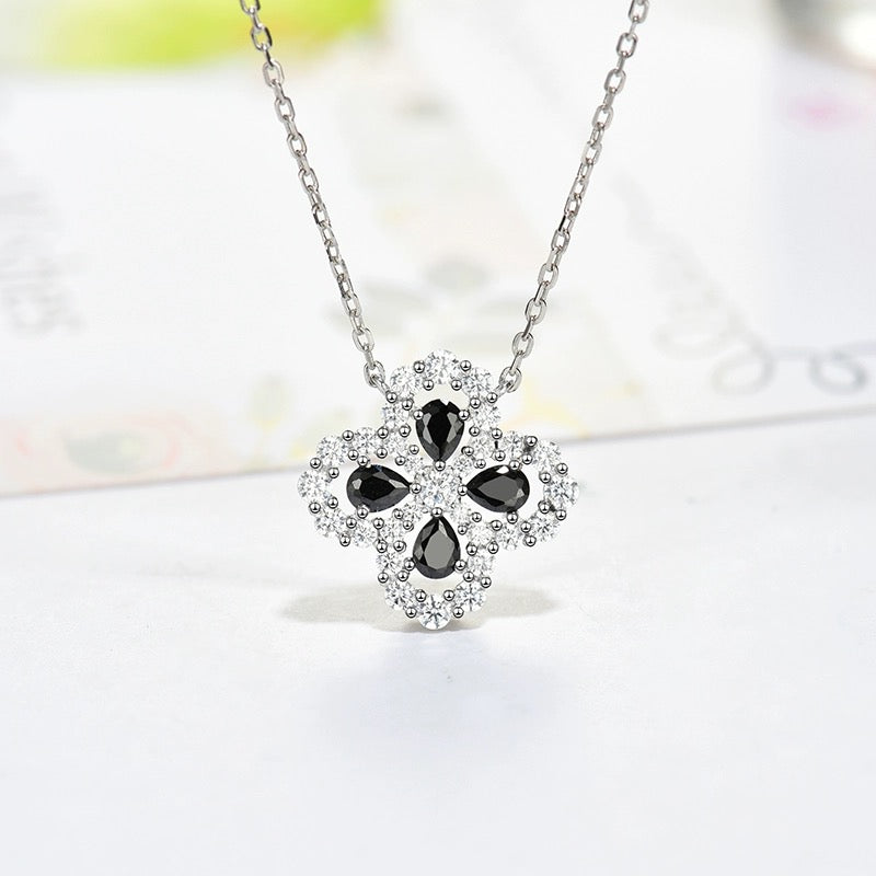 [Cyra] LOOP-HALSKETTE VOLLMOTIV DIAMANT 16MM MEHRFARBIG