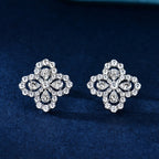 [Cyra]  CREOLEN MIT DURCHGEHENDEM MOTIV UND DIAMANTEN 16MM