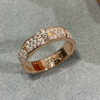 [Cyra]  KELLY PINK GOLD DIAMOND RING